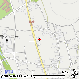 長野県長野市若穂川田697-1周辺の地図