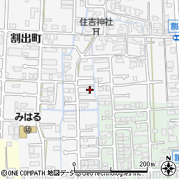 石川県金沢市割出町80-7周辺の地図