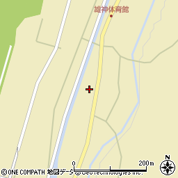 富山県砺波市庄川町庄3109周辺の地図