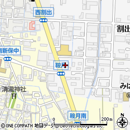 石川県金沢市割出町638周辺の地図
