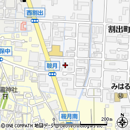 石川県金沢市割出町626-1周辺の地図