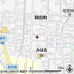 石川県金沢市割出町444周辺の地図