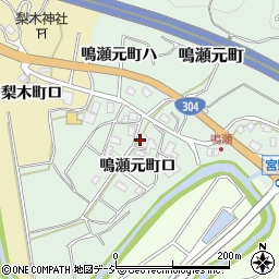 石川県金沢市鳴瀬元町（ロ）周辺の地図