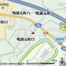 石川県金沢市鳴瀬元町ロ212周辺の地図