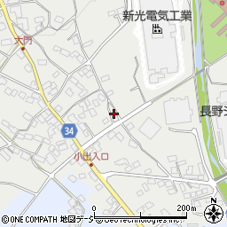 長野県長野市若穂川田1451-1周辺の地図