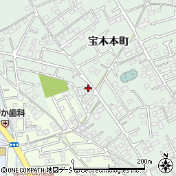 宝木悟理道南公園周辺の地図