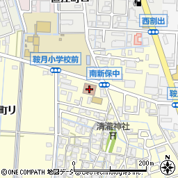金沢市学校給食鞍月共同調理場周辺の地図