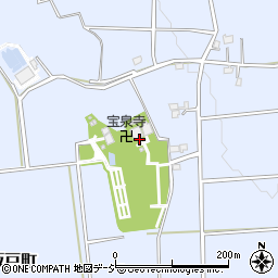 宝泉寺周辺の地図
