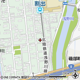 石川県金沢市諸江町下丁345周辺の地図