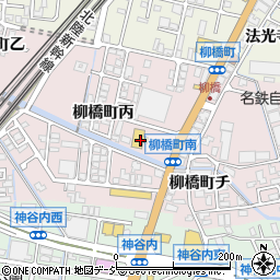 石川県金沢市柳橋町丙3周辺の地図
