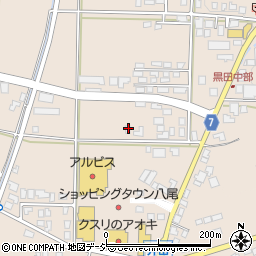 富山県富山市八尾町井田601周辺の地図
