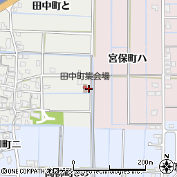 石川県金沢市田中町い50周辺の地図