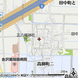 石川県金沢市田中町ろ周辺の地図