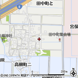 石川県金沢市田中町い22周辺の地図