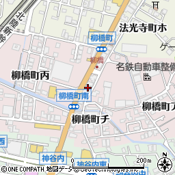 石川県金沢市柳橋町ハ101周辺の地図