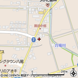 富山県富山市八尾町黒田473周辺の地図