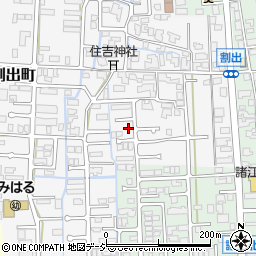 石川県金沢市割出町61-5周辺の地図