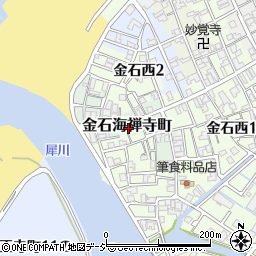 石川県金沢市金石海禅寺町周辺の地図