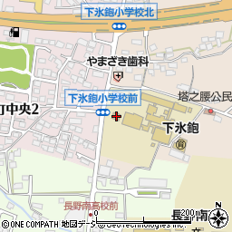 作新記念館周辺の地図