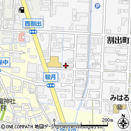 石川県金沢市割出町624-6周辺の地図