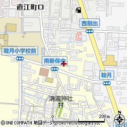 ＪＡ金沢中央鞍月支店低温倉庫周辺の地図