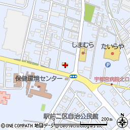セブンイレブン宇都宮岡本中央店周辺の地図