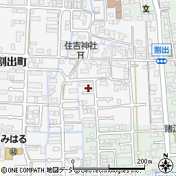 石川県金沢市割出町62-4周辺の地図