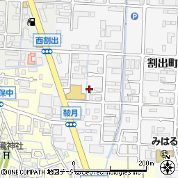石川県金沢市割出町623-5周辺の地図