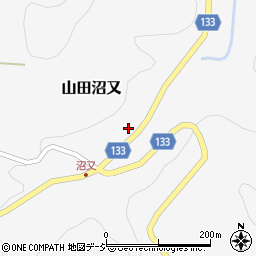 富山県富山市山田沼又426周辺の地図