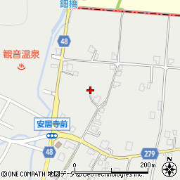 富山県南砺市安居57周辺の地図