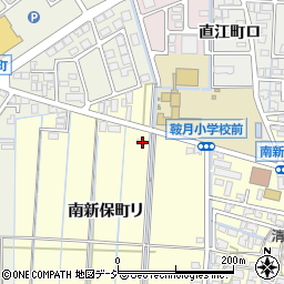石川県金沢市南新保町リ70-2周辺の地図