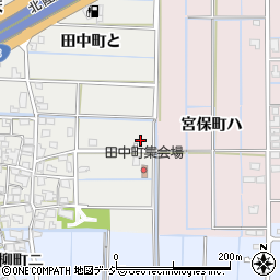 石川県金沢市田中町い45周辺の地図