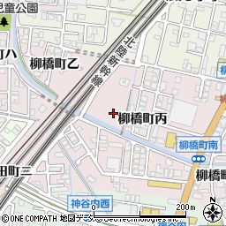 石川県金沢市柳橋町周辺の地図