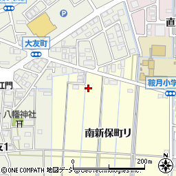 石川県金沢市南新保町リ113-2周辺の地図