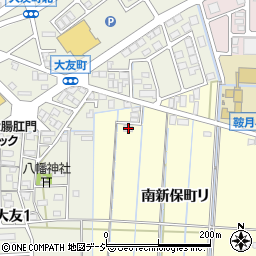 石川県金沢市南新保町リ119周辺の地図