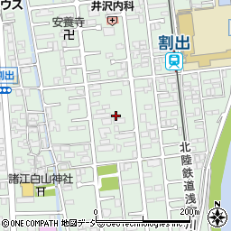 石川県金沢市諸江町下丁周辺の地図