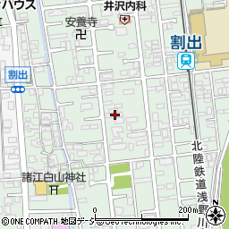 石川県金沢市諸江町下丁250周辺の地図
