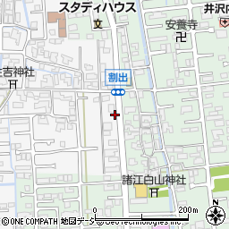 石川県金沢市割出町7周辺の地図