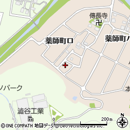 石川県金沢市薬師町ロ2周辺の地図