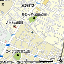 常陽東町アパート周辺の地図