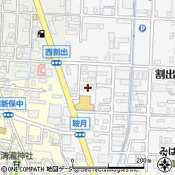石川県金沢市割出町643-1周辺の地図