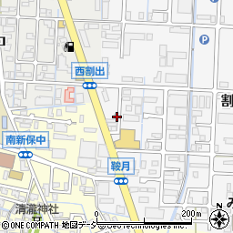 石川県金沢市割出町712周辺の地図