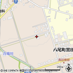 富山県富山市八尾町黒田561周辺の地図