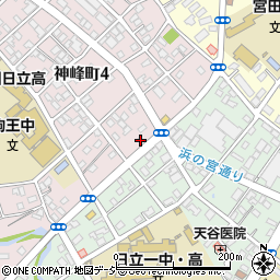 東京フラワー美容室周辺の地図