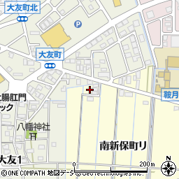 石川県金沢市南新保町リ118-7周辺の地図