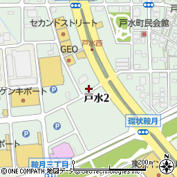 金沢田鶴浜線周辺の地図