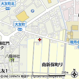 石川県金沢市南新保町リ118-6周辺の地図