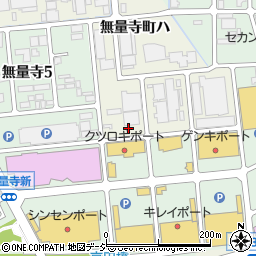石川県金沢市無量寺町ハ205周辺の地図