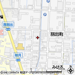 石川県金沢市割出町553周辺の地図