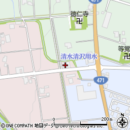 富山県南砺市柴田屋232周辺の地図